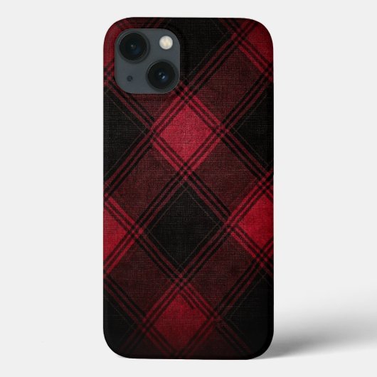 Bourgogne Tartan Case-Mate iPhone Case (Achterkant)
