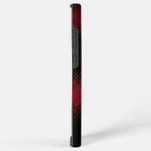 Bourgogne Tartan Samsung Galaxy Hoesje (Rechterkant)