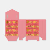 Bourgogne - Thanksgiving tentboxen Bedankdoosjes (Uitgevouwen)