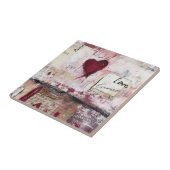 Bourgogne Valentijn Design Series 13 Tegeltje (Zijkant)
