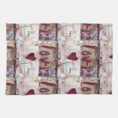 Bourgogne Valentijnse Serie Design 10 Theedoek (Horizontaal)