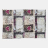 Bourgogne Valentijnse Serie Design 3 Theedoek (Horizontaal)