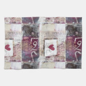 Bourgogne Valentijnse Serie Design 8 Theedoek (Horizontaal)