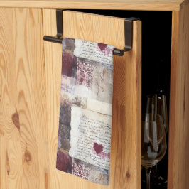 Bourgogne Valentijnse Serie Design 9 Theedoek