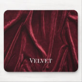 Bourgogne Velvet Drapes Mousepad Muismat (Voorkant)