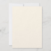 Bourgogne verbrande oranje herfst bloemenluxe brui kaart (Achterkant)