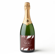 Bourgogne verlaat champagne trouwstickers