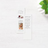 Bourgogne vieren Bladwijzer van het leven Mini Visitekaartjes (Bureau)