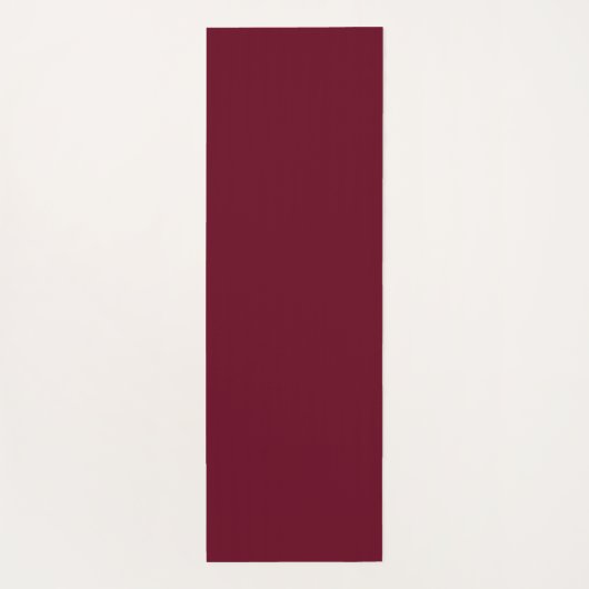 Bourgogne Wijn Rood Minimalistisch Script Naam Sti Yogamat (Achterkant)
