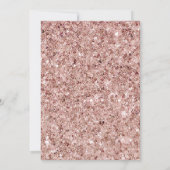 Bourgogne Wijn & Roos Gouden Bruiloft Uitnodiging (Achterkant)