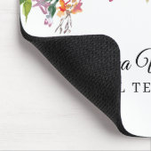 Bourgogne Wildflower Bloemen Muismat (Hoek)