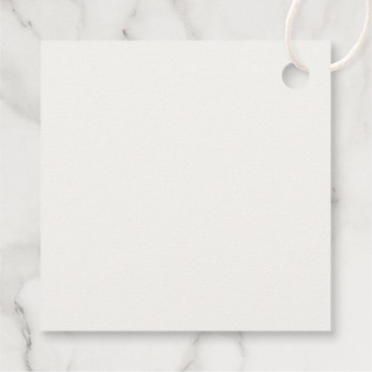 Bourgogne Winter Elegance Bruiloft Bedankjes Labels (Achterkant)