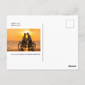 Bourgogne Zwart Bruiloft Save the Date Foto Briefkaart (Achterkant)