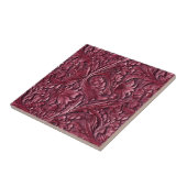  bourgognekleer tegeltje (Zijkant)