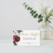 Bourgognig goudwinters sekseneutraal luiderverkeer informatiekaartje (Staand voorkant)