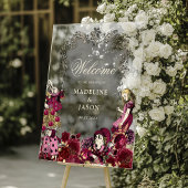  Bourgognige Alice in Wonderland Weddenschap Acryl Bord