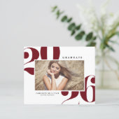 Bourgondië 2025 Vetgedrukte typografie Foto Afstud (Staand voorkant)