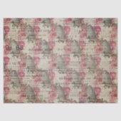 Bourgondië Bee-serie ontwerp dertien Tissuepapier (Voorkant)