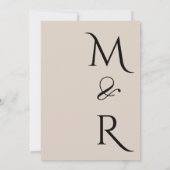 Bourgondië Bliss: Elegant Bloemenwijnpatroon in wi Kaart (Achterkant)