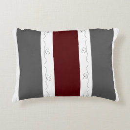 Bourgondië Blizzard Liefde Accent Kussen