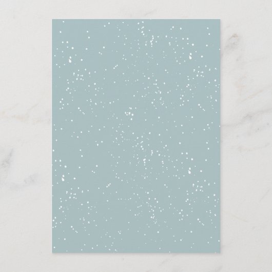 Bourgondië Bloemen Winter wonderland bruiloft Deta Informatiekaartje (Achterkant)