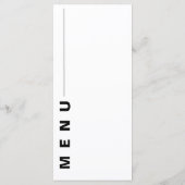  Bourgondië Blush Roze Bloemen Bruiloft Menu (Achterkant)