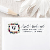 Bourgondië Blush Roze Marine Blauw Marsala Goud Br Etiket (Insitu)