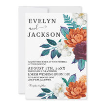 Bourgondië Boho Bloemen Foto Herfst Bruiloft