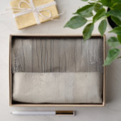 Bourgondië & Brons Bloemenveld, abstract realisme Tissuepapier (Geschenk)