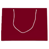 Bourgondië (effen kleur) groot cadeauzakje (Voorkant)