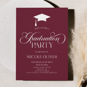 Bourgondië Elegant minimalistisch Afstuderen Kaart