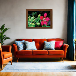 Bourgondië elegantie: het liefdeslied van de Natuu Perfect Poster