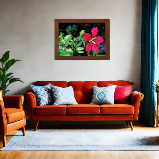 Bourgondië elegantie: het liefdeslied van de Natuu Perfect Poster