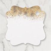 Bourgondië en Blush Pink Floral Dank u Bedankjes Labels (Achterkant)