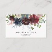 Bourgondië en de Marine Bloemen Benoeming Afsprakenkaartje (Voorkant)