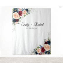 Bourgondië en de marine huwelijksceremonie achterg