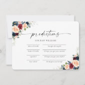 Bourgondië en de Marine Voorspellingen Kaart (Voorkant)