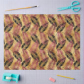 Bourgondië en Gold Tiger Series Design 5 Tissuepapier (Craft)