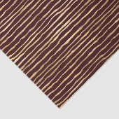 Bourgondië en goud gestreepte doedels, elegante am tissuepapier (Detail)