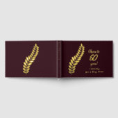 Bourgondië en goud juichen tot 59 jaar gastenboek (Volledig)