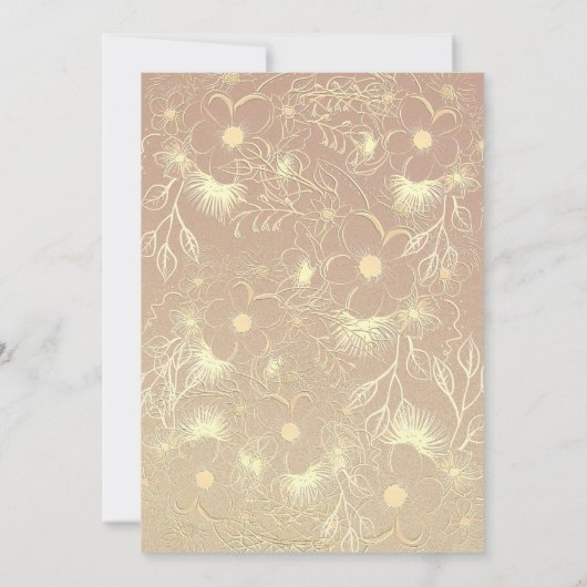 Bourgondië en Gouden Verlovingsfeest Kaart (Achterkant)