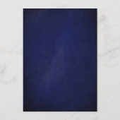 Bourgondië en marine blauw bruiloft informatie gas informatiekaartje (Achterkant)