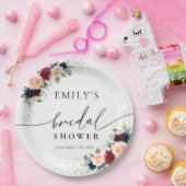 Bourgondië en Navy Vrijgezellenfeest Papieren Bord (Feest)