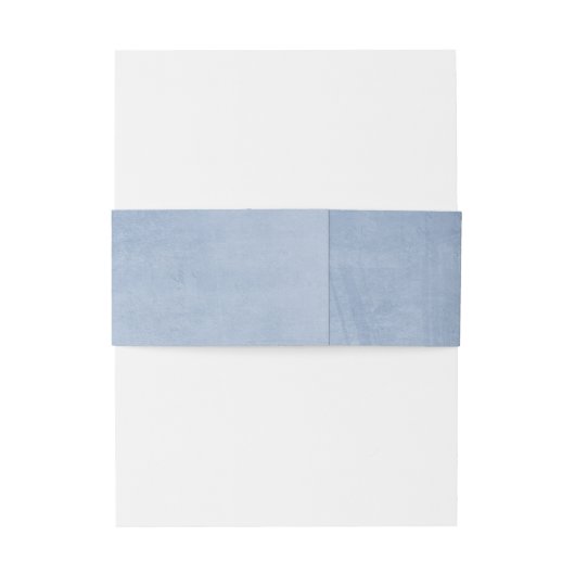 Bourgondië en Stof Blauw Bruiloft Uitnodigingen Wikkel (Achterkant Voorbeeld)