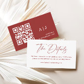 Bourgondië en Wit Kersthuwelijk Website Informatiekaartje