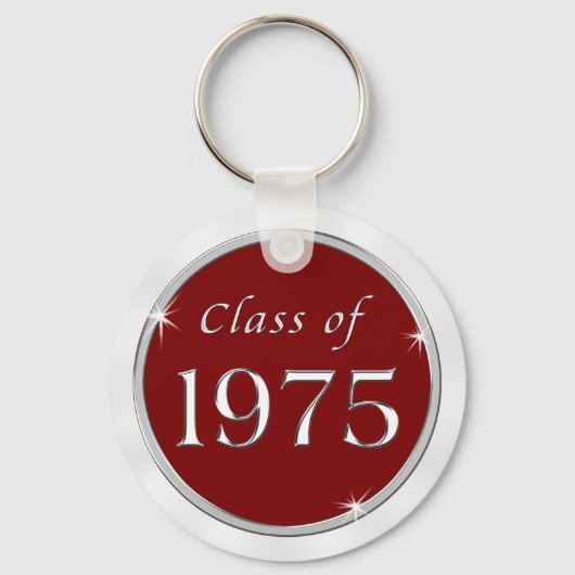 Bourgondië en Witte Klasse van 1975 Geschenken, Sl Sleutelhanger (Achterkant)