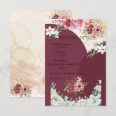 Bourgondië Enclosure Inzetstuk Informatiekaartje (Voorkant / Achterkant)