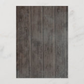 Bourgondië Floral Lights Trouwinformatie Gast Informatiekaartje (Achterkant)