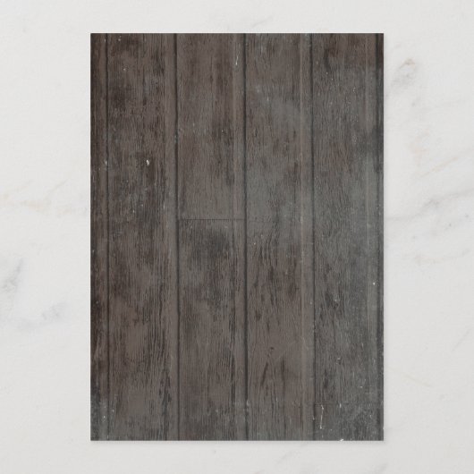 Bourgondië Floral Lights Trouwinformatie Gast Informatiekaartje (Achterkant)