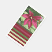 Bourgondië Floral Modern Floral Servet (Hoek)